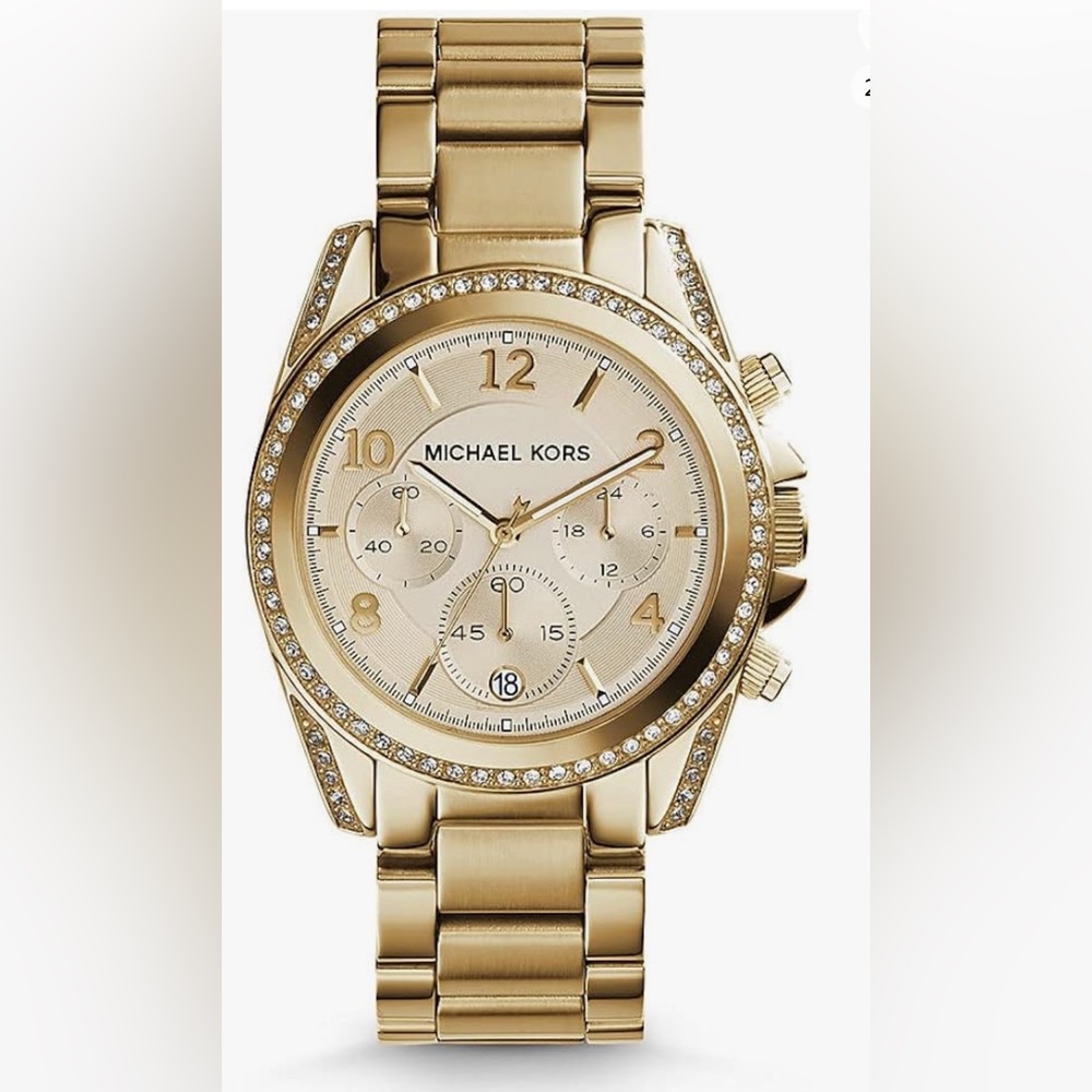 Michael Kors MK5166 Gold-Tone Stainless Steel Watch
